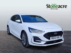 White Used 2023 Ford Focus ST-Line Hatchback | £19,495 (Fair price)
