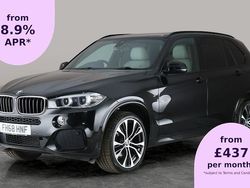 Black Used 2018 BMW X5 M Sport SUV | £22,873 (Good price)