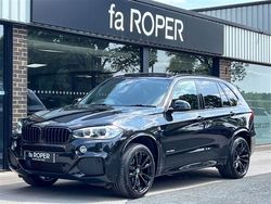 Black sapphire metallic Used 2018 BMW X5 M Sport SUV | £26,500 (Fair price)