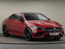 Patagonia red metallic finish Used 2022 Mercedes CLA200 AMG Line Premium Plus Sedan | £27,100 (Fair price)