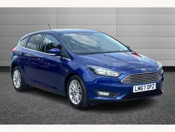 Deep impact blue Used 2017 Ford Focus Zetec Hatchback | £5,995 (Good price)