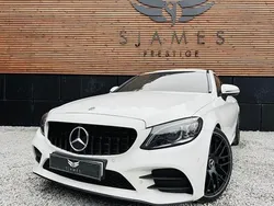 White Used 2018 Mercedes C220 AMG line Coupe | £18,990 (Fair price)