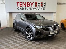 Grey Used 2019 VW Touareg R-line SUV | £23,795 (Fair price)