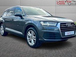 Grey Used 2016 Audi Q7 S-Line SUV | £18,745 (Fair price)