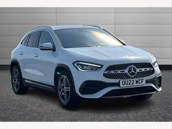 Digital white Used 2022 Mercedes GLA180 AMG Line Premium SUV | £28,598 (A bit pricey)