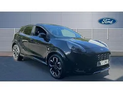 Black Used 2022 Ford Puma Gen-E ST-Line X SUV | £16,229