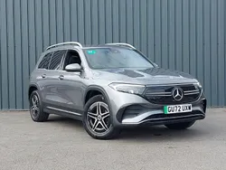 Grey Used 2022 Mercedes EQB350 AMG line SUV | £27,498 (Fair price)