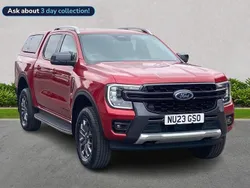 Red Used 2023 Ford Ranger Wildtrack Pickup | £30,490 (Good price)