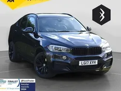Black Used 2017 BMW X6 M Sport SUV | £24,000 (Fair price)