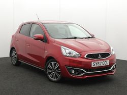 Red Used 2017 Mitsubishi Mirage Hatchback | £6,998 (Fair price)