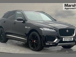 Black Used 2017 Jaguar F-Pace S SUV | £17,167 (Fair price)
