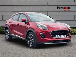 Red Used 2020 Ford Puma Gen-E Titanium SUV | £12,495 (Fair price)