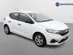 White Used 2023 Dacia Sandero Essentiel Hatchback | £9,099 (Fair price)