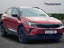 Dark ruby red Used 2022 Vauxhall Grandland X GS Line SUV | £15,800 (Fair price)
