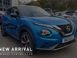 Blue Used 2021 Nissan Juke Tekna SUV | £14,300 (Fair price)