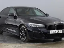 Black Used 2021 BMW 520 M Sport | £26,488 (Fair price)