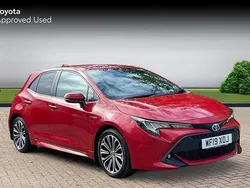 Scarlet flare Used 2019 Toyota Corolla Design Hatchback | £16,790 (Good price)