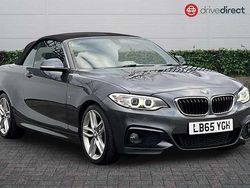 Grey Used 2015 BMW 220 M Sport Cabriolet | £10,995 (Fair price)