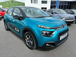 Blue Used 2021 Citroën C3 PureTech Hatchback | £11,495 (Fair price)