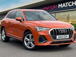 Orange Used 2021 Audi Q3 S-Line SUV | £21,000 (Super price)