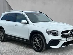 White Used 2022 Mercedes GLB200 AMG Line Premium Plus SUV | £29,880 (Fair price)