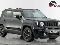 Black Used 2021 Jeep Renegade Night Eagle SUV | £13,495 (Fair price)