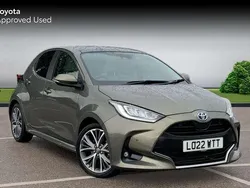 Bronze Used 2022 Toyota Yaris Hybrid Hatchback | £18,597 (Fair price)