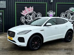 White Used 2019 Jaguar E-Pace R-Dynamic SUV | £14,995 (Fair price)