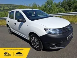 White Used 2015 Dacia Sandero Acces Hatchback | £2,699 (A bit pricey)