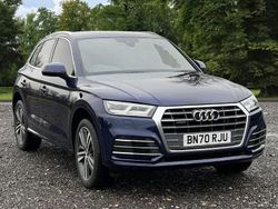 Blue Used 2020 Audi Q5 S-Line SUV | £21,695 (Good price)