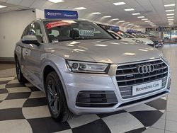 Silver Used 2017 Audi Q5 Sport SUV | £18,995 (Fair price)