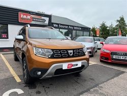 Orange Used 2018 Dacia Duster Prestige SUV | £9,999 (Fair price)