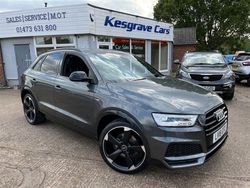 Grey Used 2018 Audi Q3 Black Edition SUV | £16,250 (Fair price)