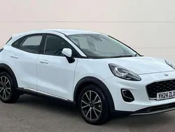 White Used 2024 Ford Puma Titanium SUV | £16,083 (Fair price)