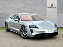 Dolomite silver metallic Used 2024 Porsche Taycan Sport Turismo Sedan | £71,900