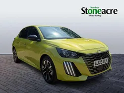 Yellow New 2025 Peugeot 208 Allure Hatchback | £20,995 (Fair price)