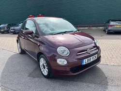 Red Used 2018 Fiat 500 Pop Star Hatchback | £7,000 (Fair price)