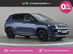 Blue/black Used 2021 Jeep Compass SUV | £20,597