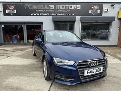 Blue Used 2015 Audi A3 Sport Hatchback | £5,995 (A bit pricey)