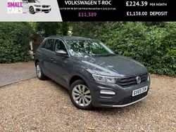 Grey Used 2020 VW T-Roc SE SUV | £11,389 (Fair price)