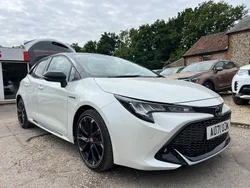 White/black Used 2021 Toyota Corolla Sport Hatchback | £18,495 (Fair price)
