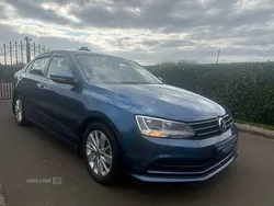 Blue Used 2015 VW Jetta SE Sedan | £7,450 (Fair price)