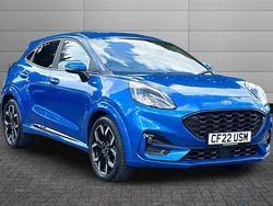 Desert island blue Used 2022 Ford Puma Gen-E ST-Line X Hatchback | £19,895