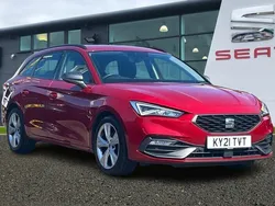 Desire red Used 2021 Seat Leon FR Estate | £14,995 (Fair price)