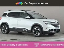 White Used 2021 Citroën C5 Aircross Shine SUV | £13,697 (Fair price)