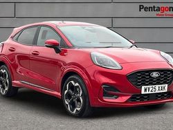 Red Used 2025 Ford Puma Gen-E ST-Line X Hatchback | £22,495 (Expensive)