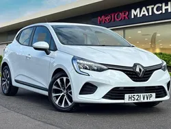 White Used 2021 Renault Clio V Iconic Hatchback | £9,650 (Fair price)