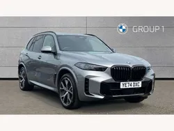 Grey Used 2024 BMW X5 M Sport SUV | £71,993 (Fair price)