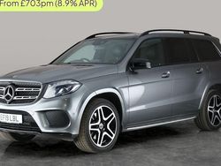 Grey Used 2019 Mercedes GLS350 AMG line SUV | £31,392 (Fair price)