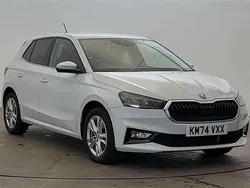 Moon white metallic Used 2024 Skoda Fabia Colour Edition Hatchback | £18,990 (A bit pricey)